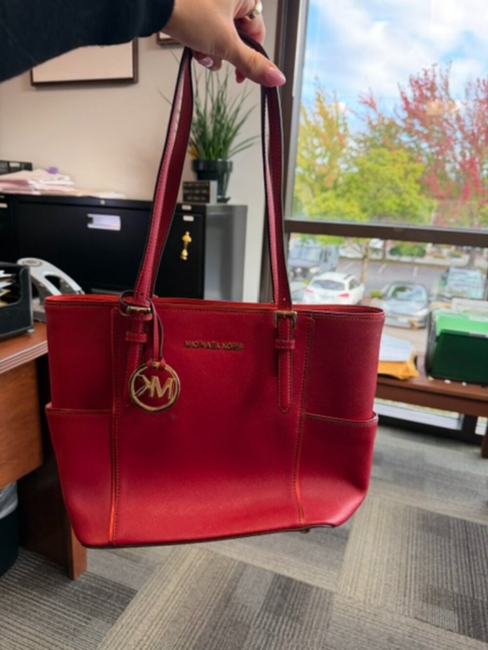 Michael Kors Red Bag